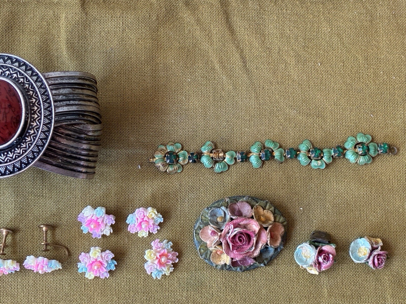 JEWELRY PIECES OF MANY ASST. AGES TYPES, SIZES & FOR MULTIPLE USES~MOST VGC~NICE