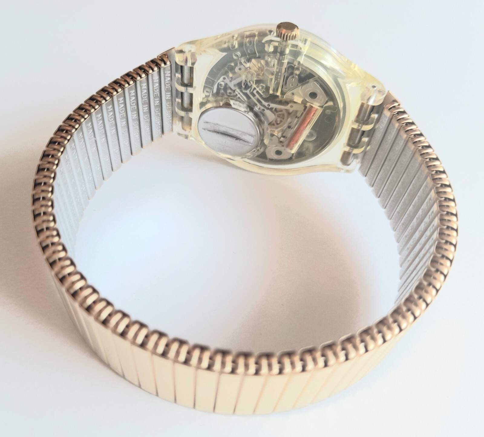 Swatch: Gent “Rêve D’Automne” (Gk257) With Flex Bracelet *New / Top Rarity!*