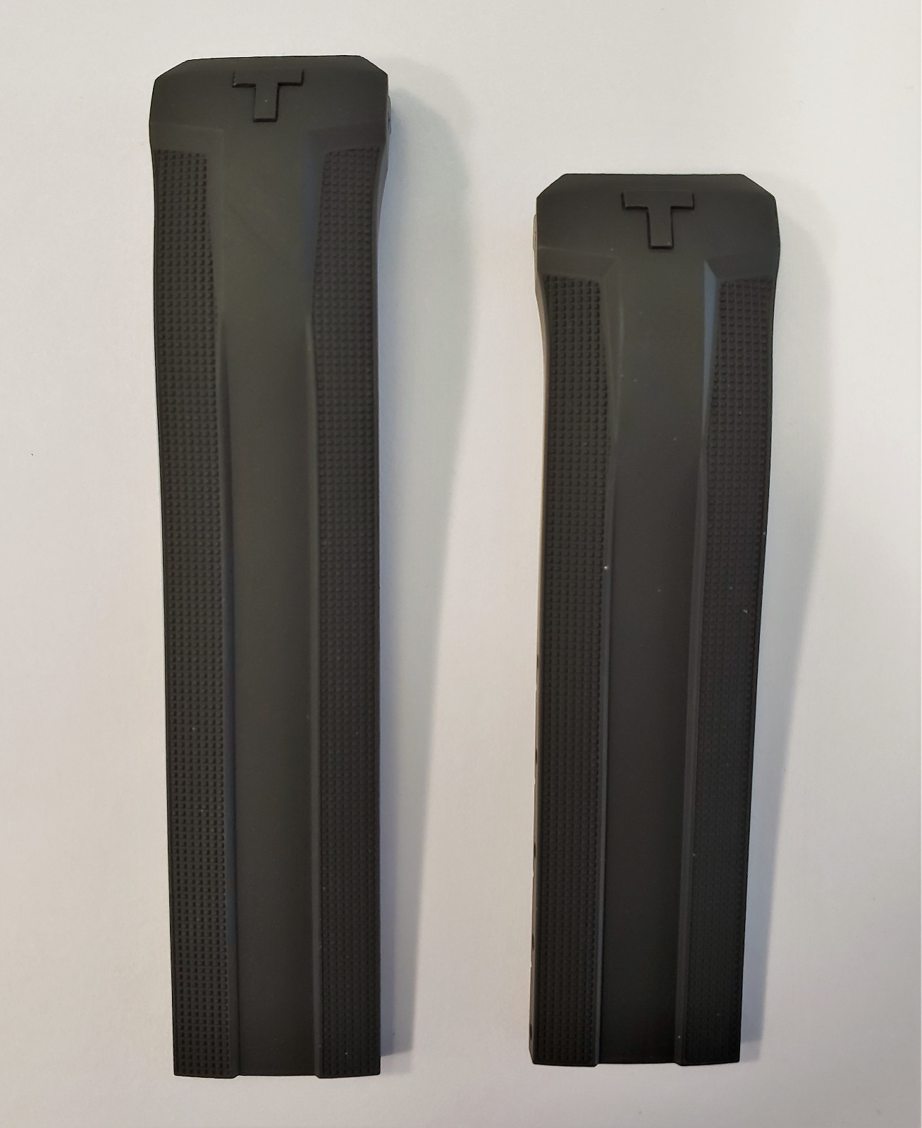 Original Tissot T-Touch Expert SOLAR T091420A Black Rubber Watch Band Strap