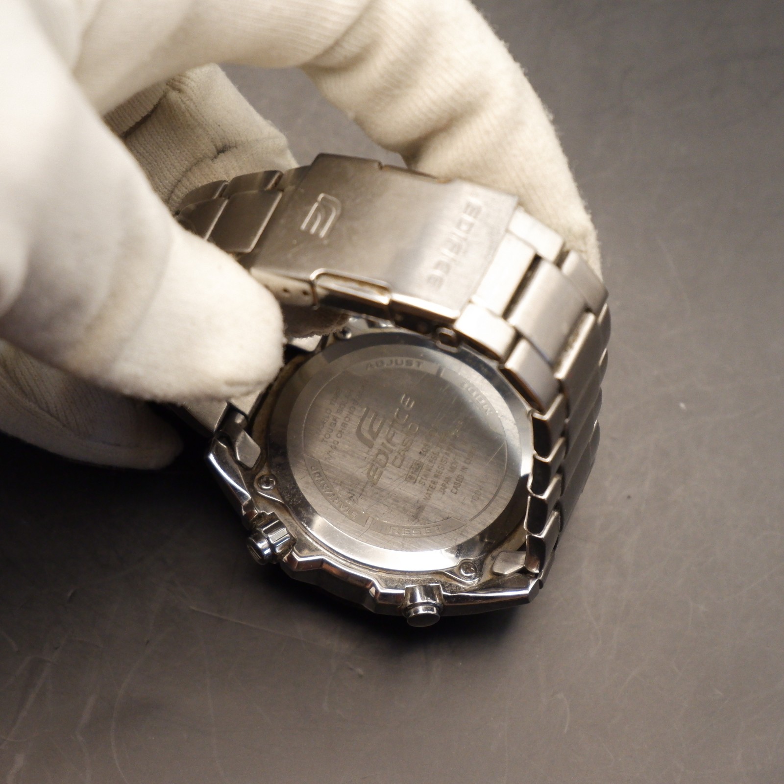 Casio Tough Solar Chronograph Watch Ref EQS-500 Short Bracelet!