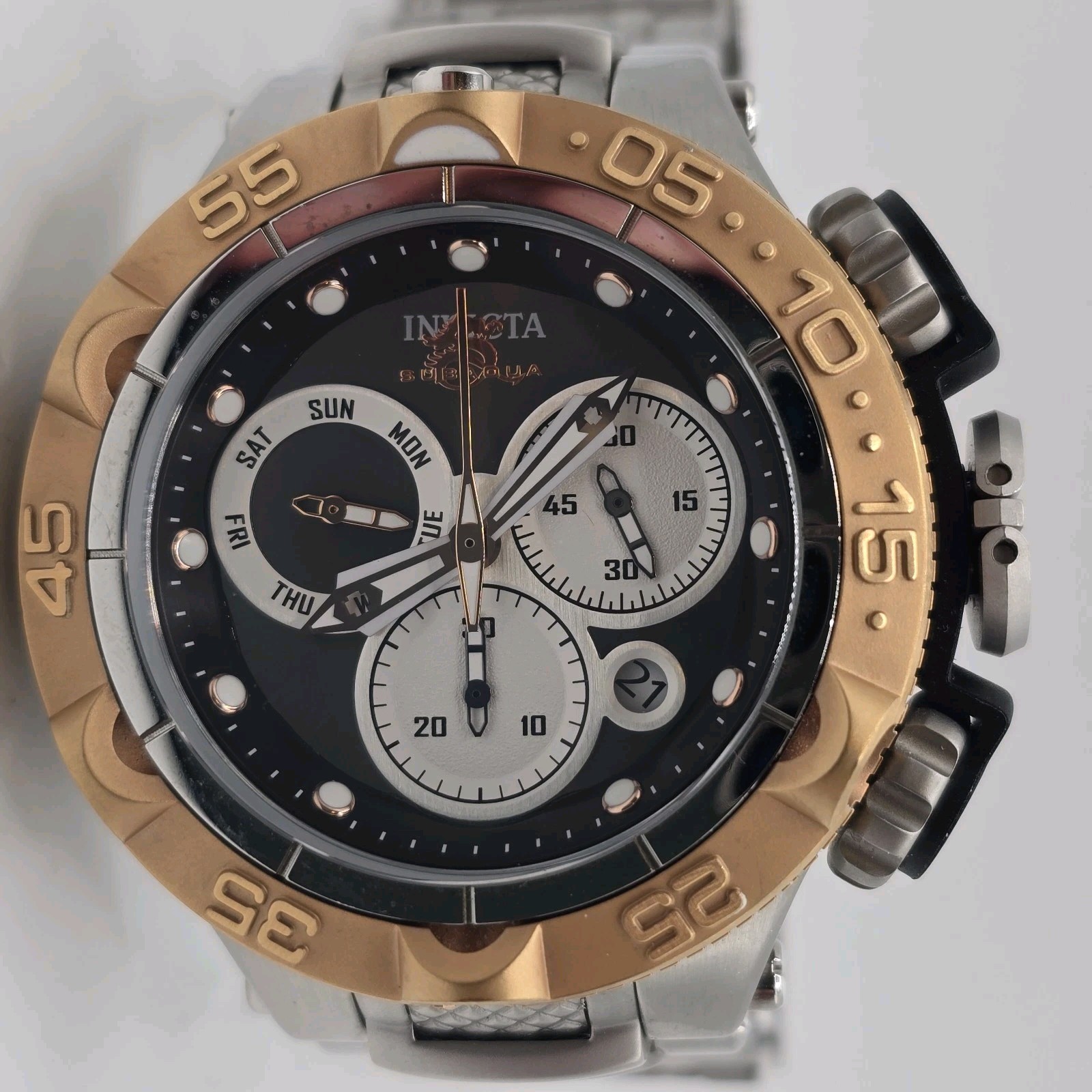 Invicta Subaqua Noma V Chronograph Watch 50mm 31562 Gray Dial