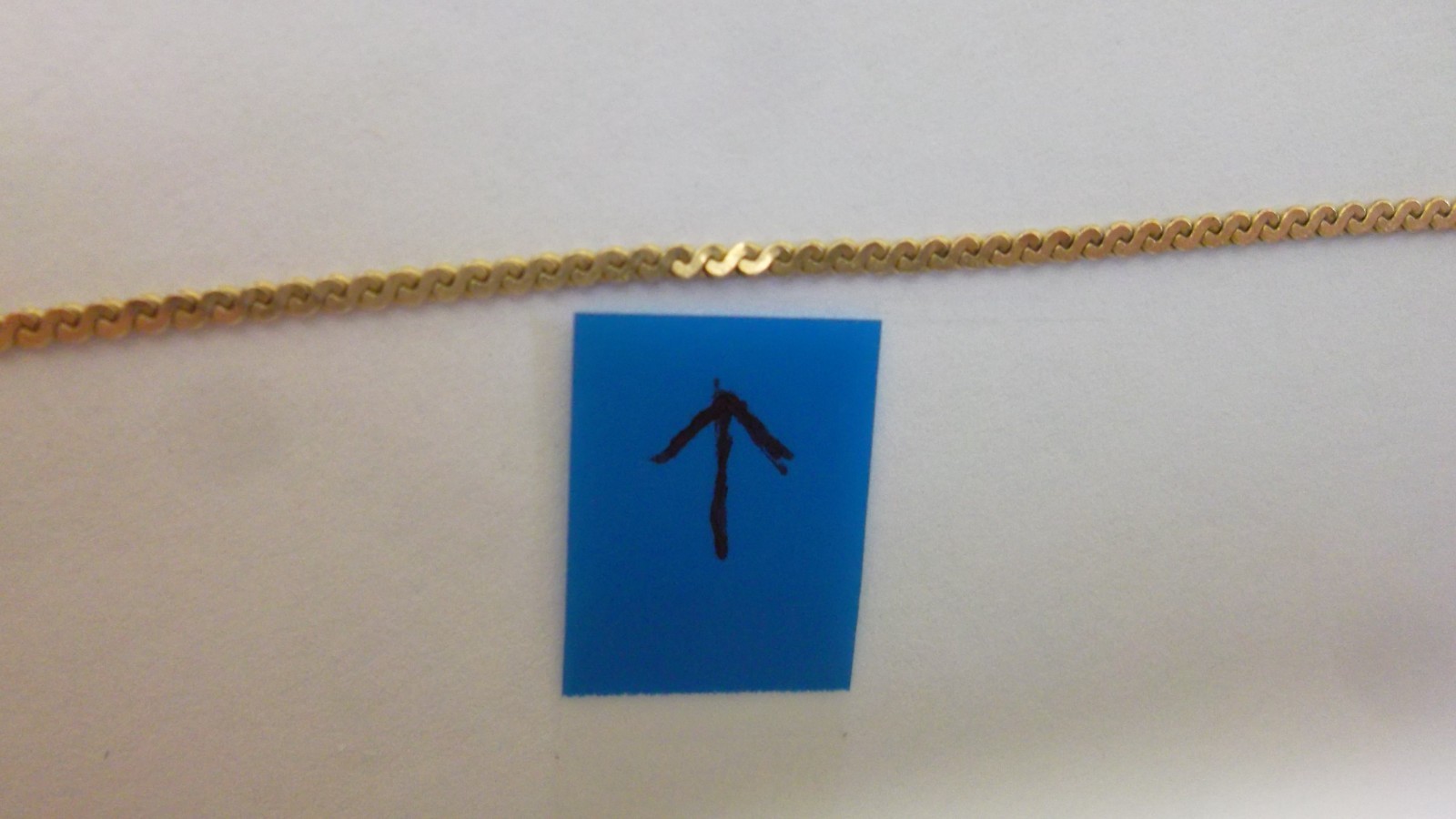 14k gf (Gold filled) Chain Necklace 17.5″ Long Signed JC Co. 14k gf * 2.4 grams