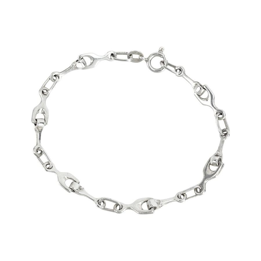 Vintage Tiffany & Co Sterling Silver 925 Chain Link Bracelet L 17cm 6.7in Rare