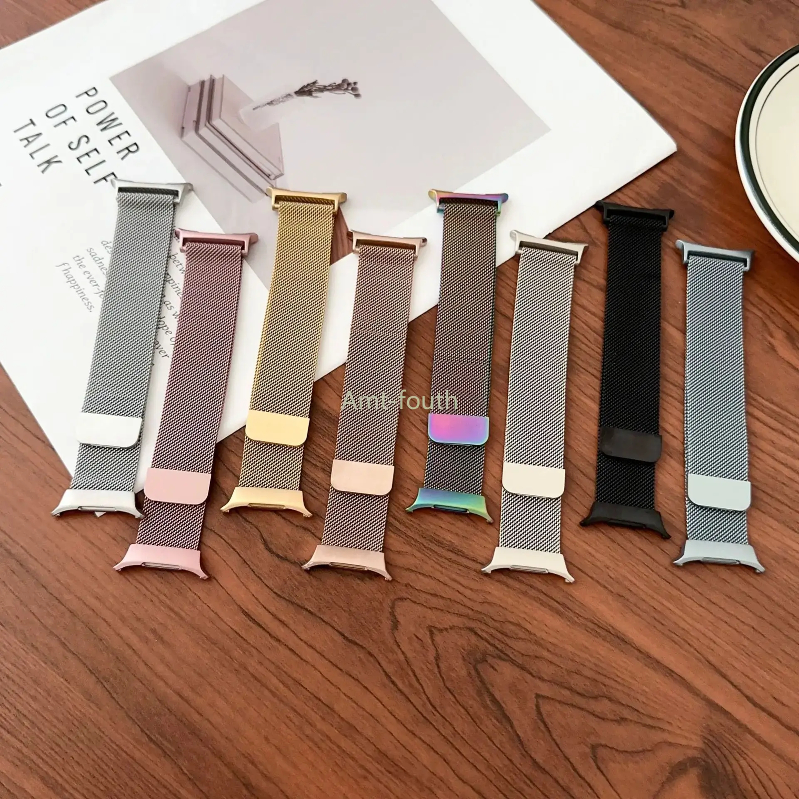 Metal Magnetic Mesh Strap Loop Wrist Band For Samsung Galaxy Watch Ultra 2 2026