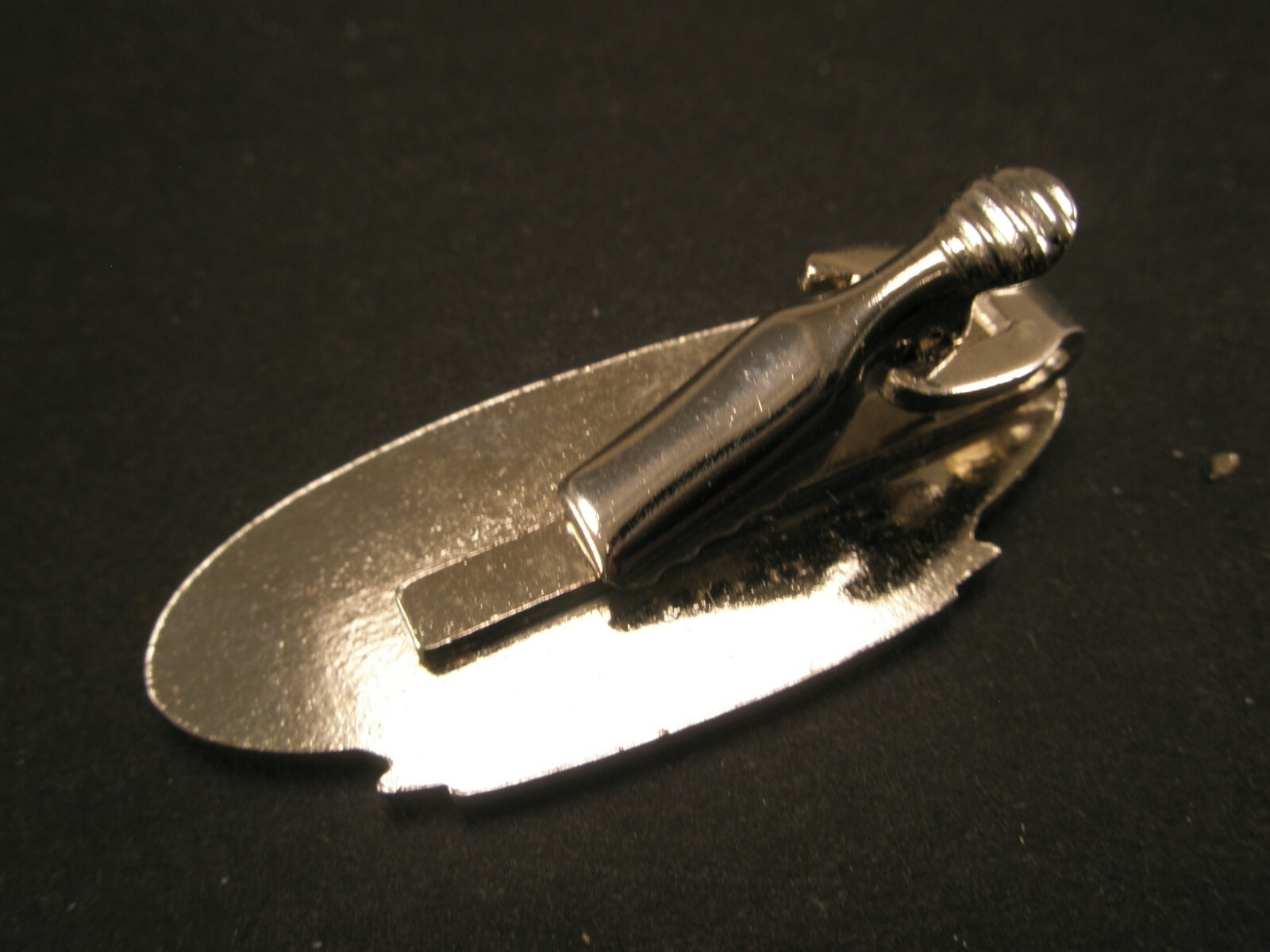 Libra Zodiac Astrological Birth Sign Vintage SMALL Tie Bar Clip scales stars