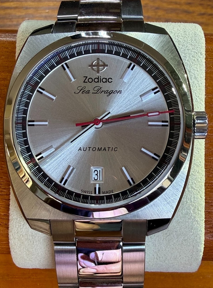 Zodiac Sea Dragon mens automatic dress watch collectible limited edition