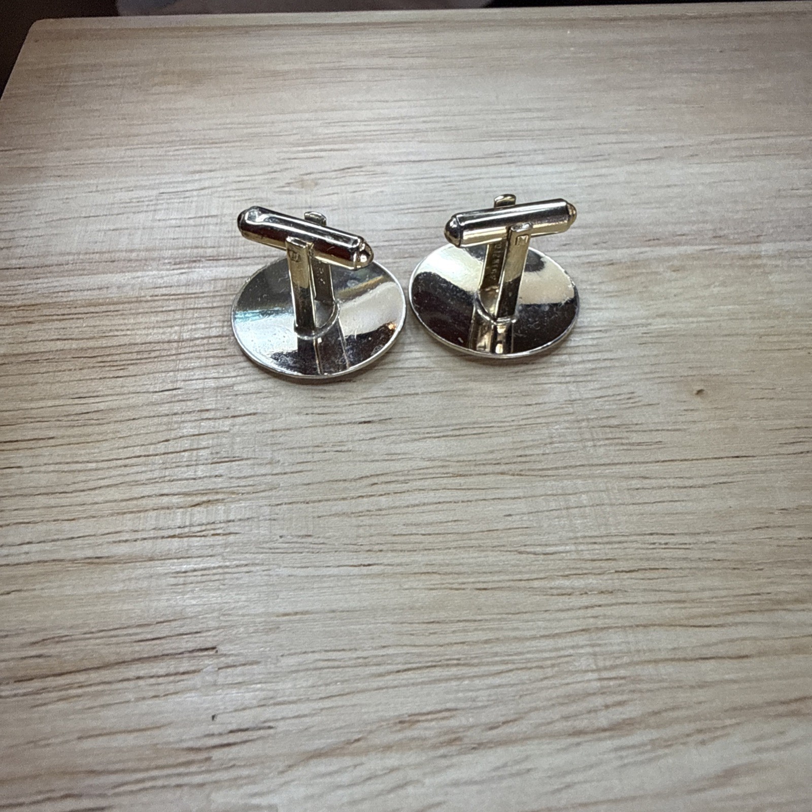Vintage PRK 1/20 12K Yellow Gold Fill Cufflinks Filagree etched.