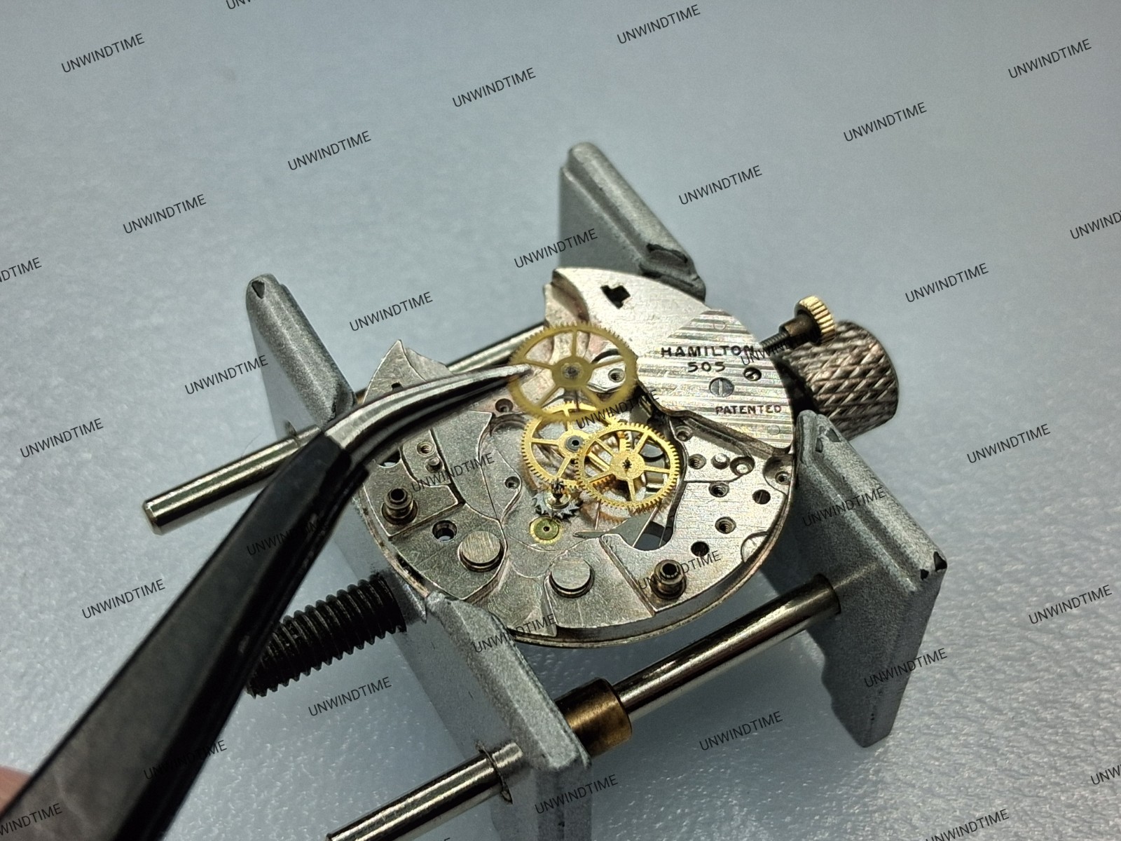 Serviced 1964 Hamilton Electric Nautilus 503 Men’s Vintage Watch New Crocodile
