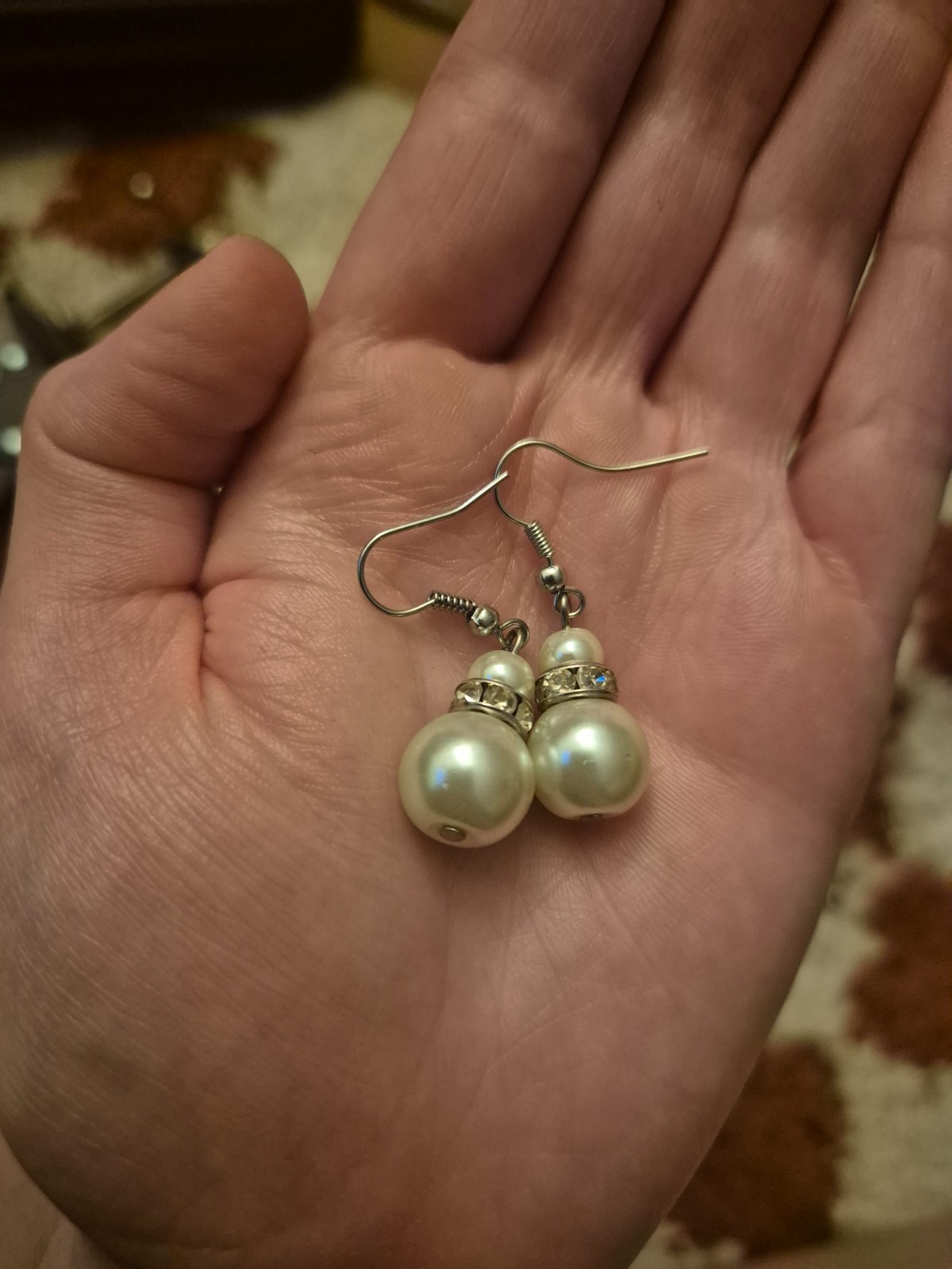 10 Pairs Faux Pearl Earrings Job Lot – Mixed Vintage & Modern Costume Jewellery