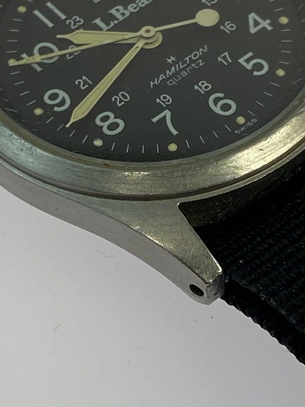Used item TIM HAMILTON L.L.BEAN collaboration ANALOG WATCH 9931 analog watch wri