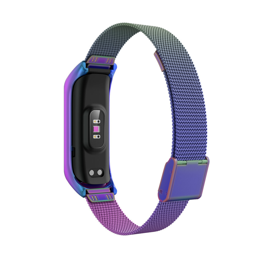 Metal Stainless Steel Band Buckle Wrist Strap for Samsung Galaxy Fit 2 Bracelet