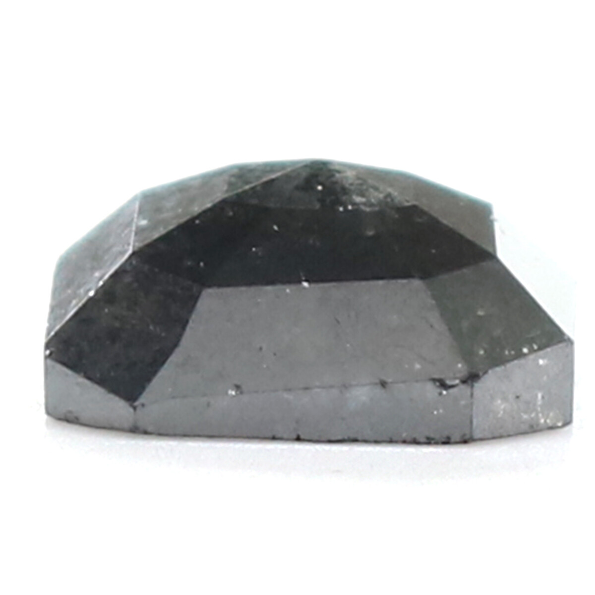 1.45 CT Natural Loose Emerald Shape Diamond 7.00 MM Black Color Diamond KQ2077