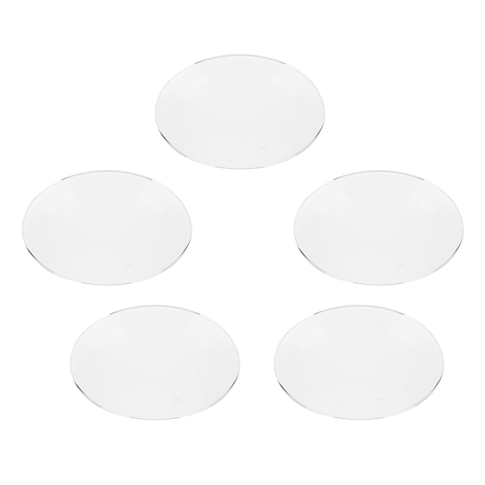 5PCS 25.5mm-27.5mm Single Dome Sapphire Watch Crystal Glass 1.7mm Thickness❀