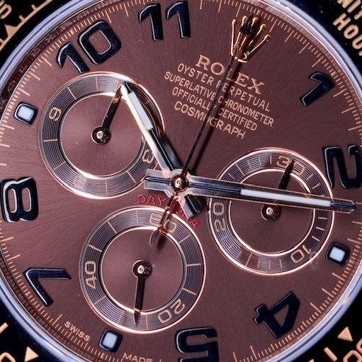 Rolex Daytona 116515LN CHOCO ARABIC Brown Arabic Dial Rose Gold Oysterflex 40mm