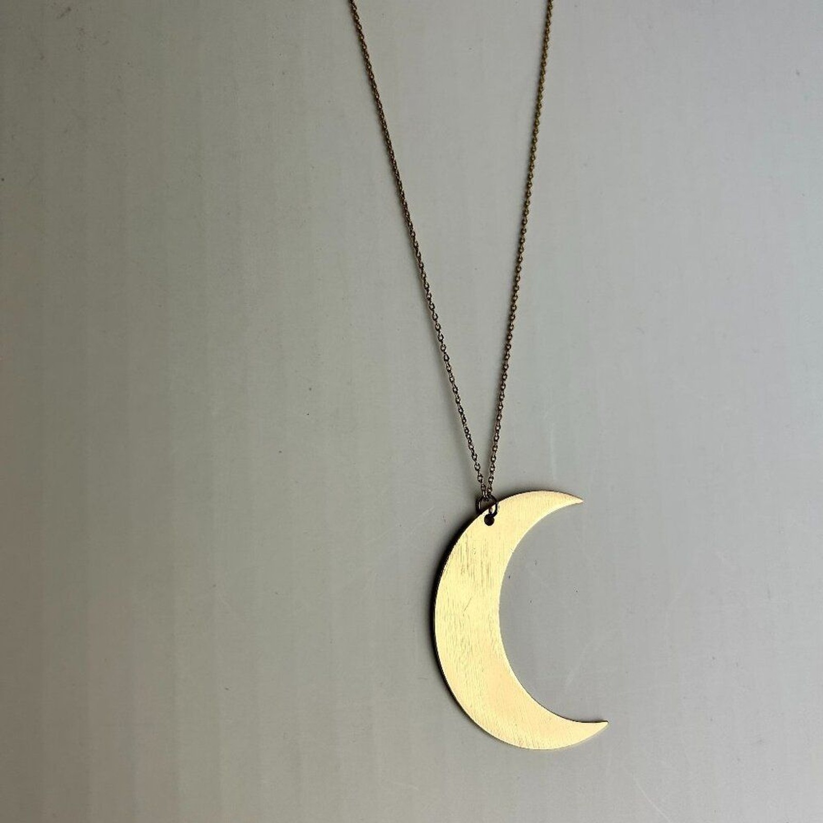 NORDSTROM RACK Crescent Gold Tone Moon Necklces NWOT