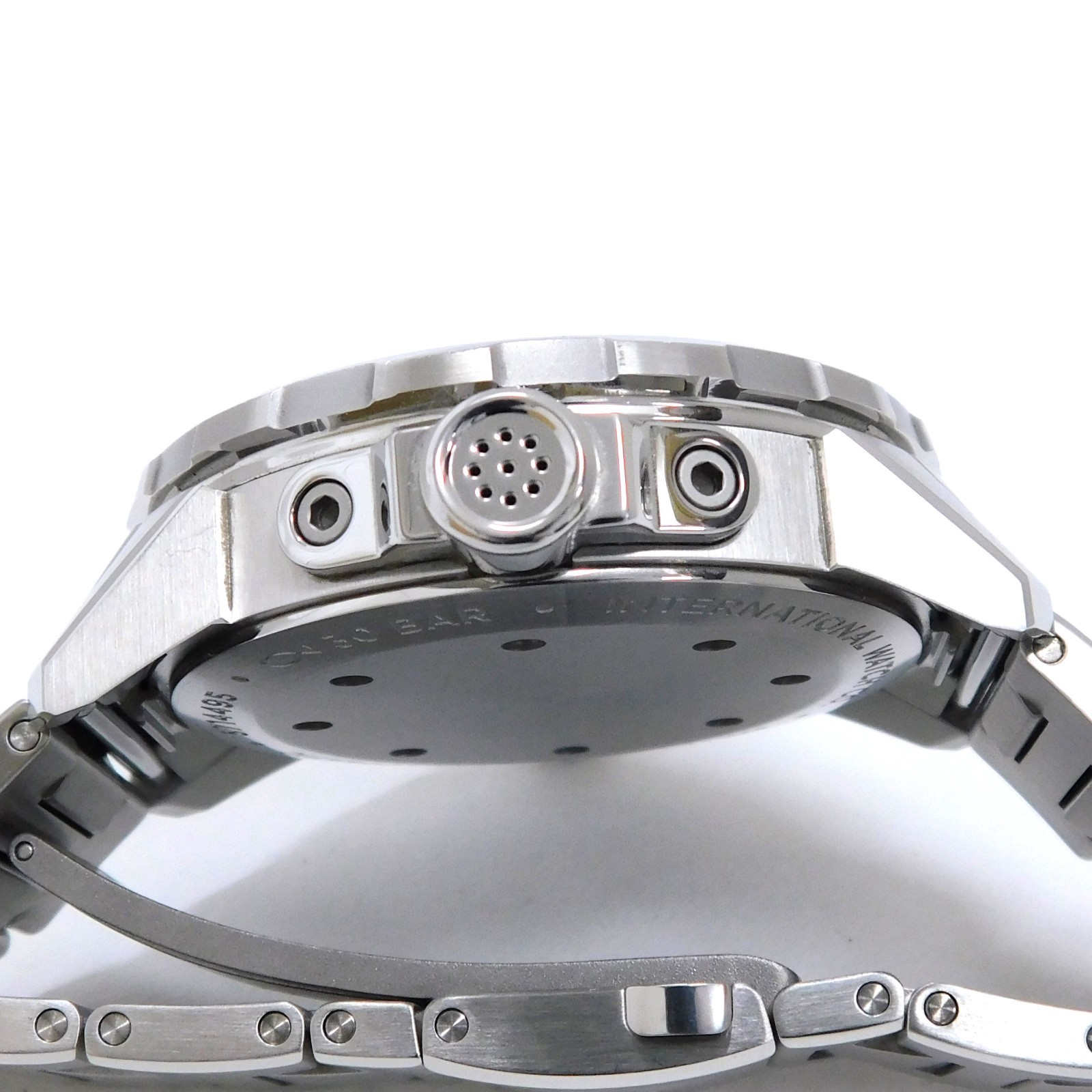 IWC SCHAFFHAUSEN Aquatimer IW329001 S.Steel Automatic Wrist Watch #1494B