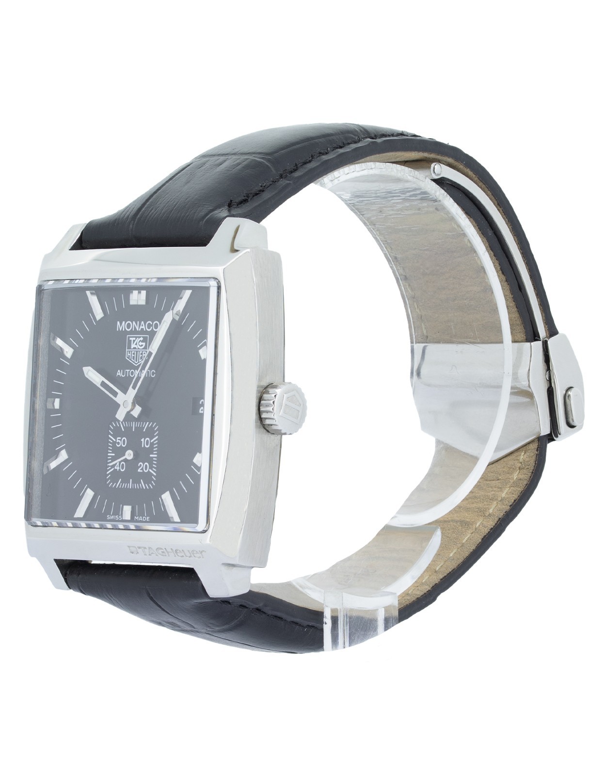TAG Heuer Monaco Calibre 6 Serviced & Refinished WW2110 Box Papers Men’s Watch