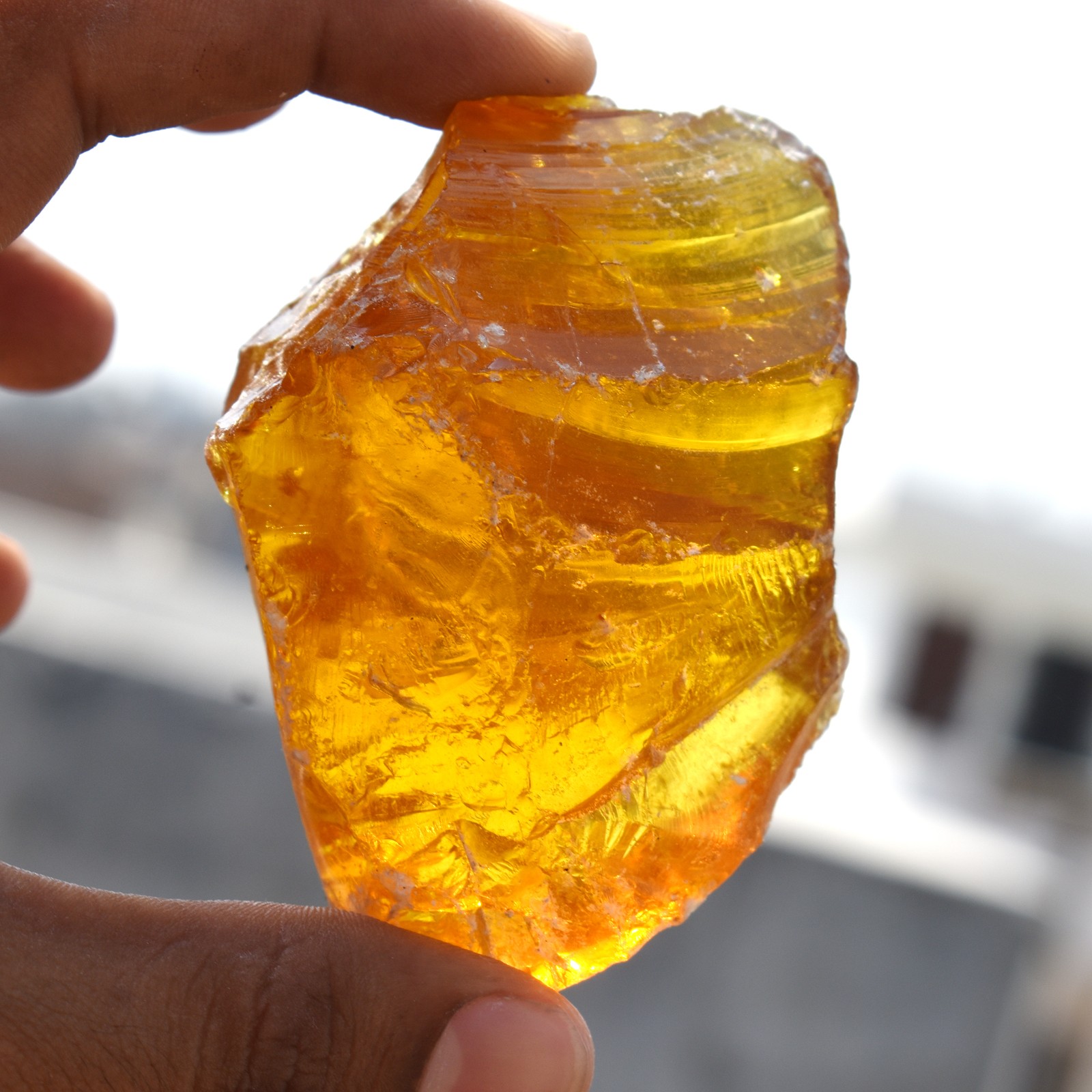 380.30 Ct Natural Orange Amber Uncut Rough Certified Gemstone Best Gift For Mom