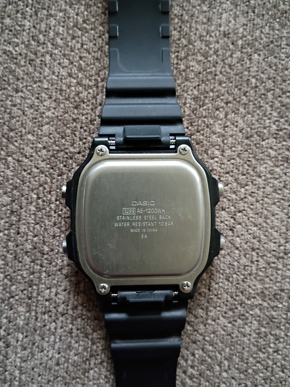 Casio Men’s Watch – AE1200WH Casino Royale No Box