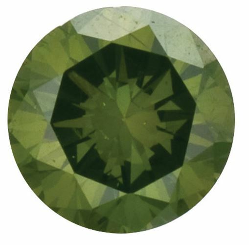 Natural Extra Fine Deep Green Diamond – Round – VS2-SI1 – Africa – Extra Fine Gr
