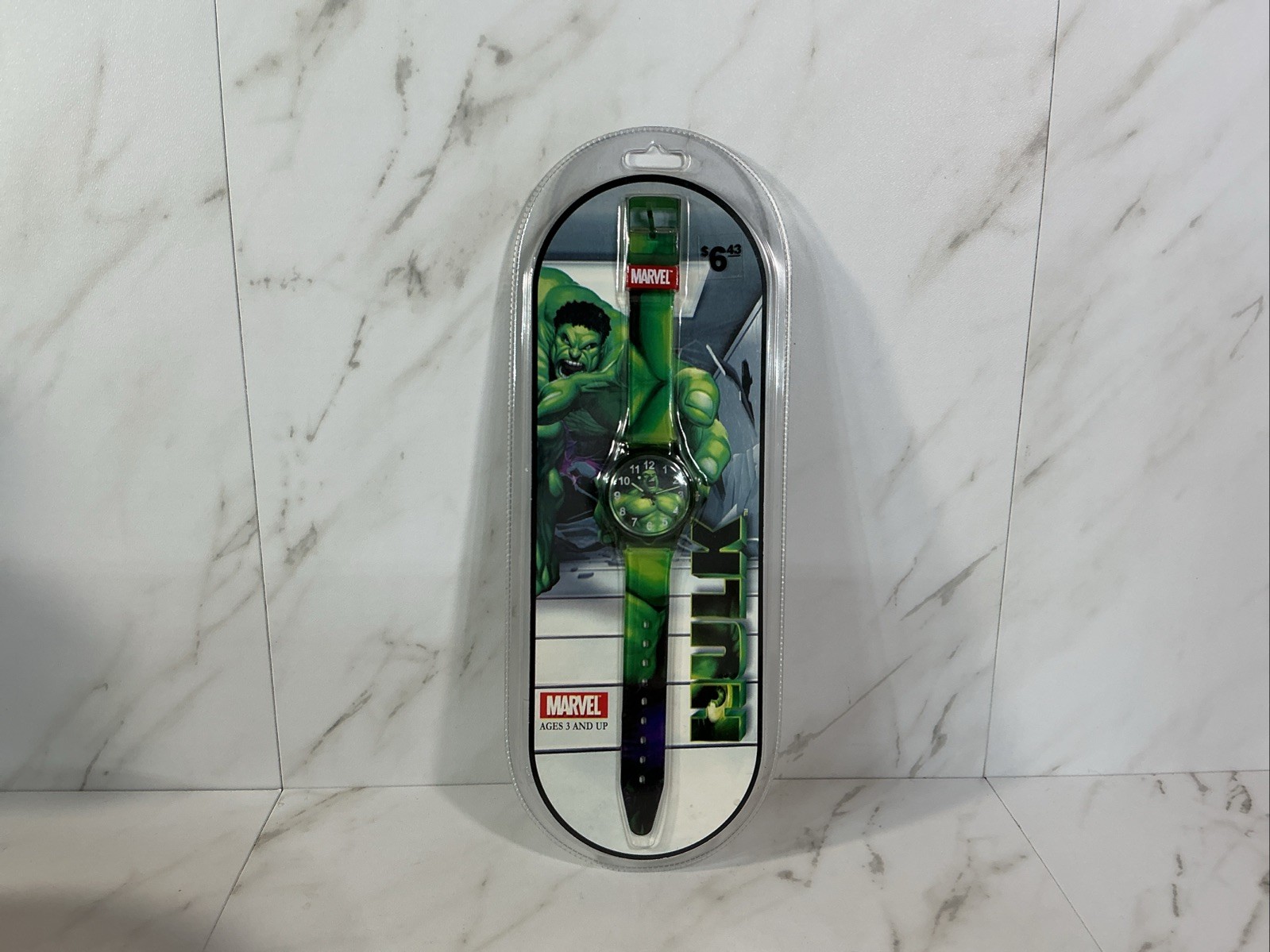 Marvel HULK 2003 Movie Wristwatch ~ NEW~ SEALED~ Splash Proof