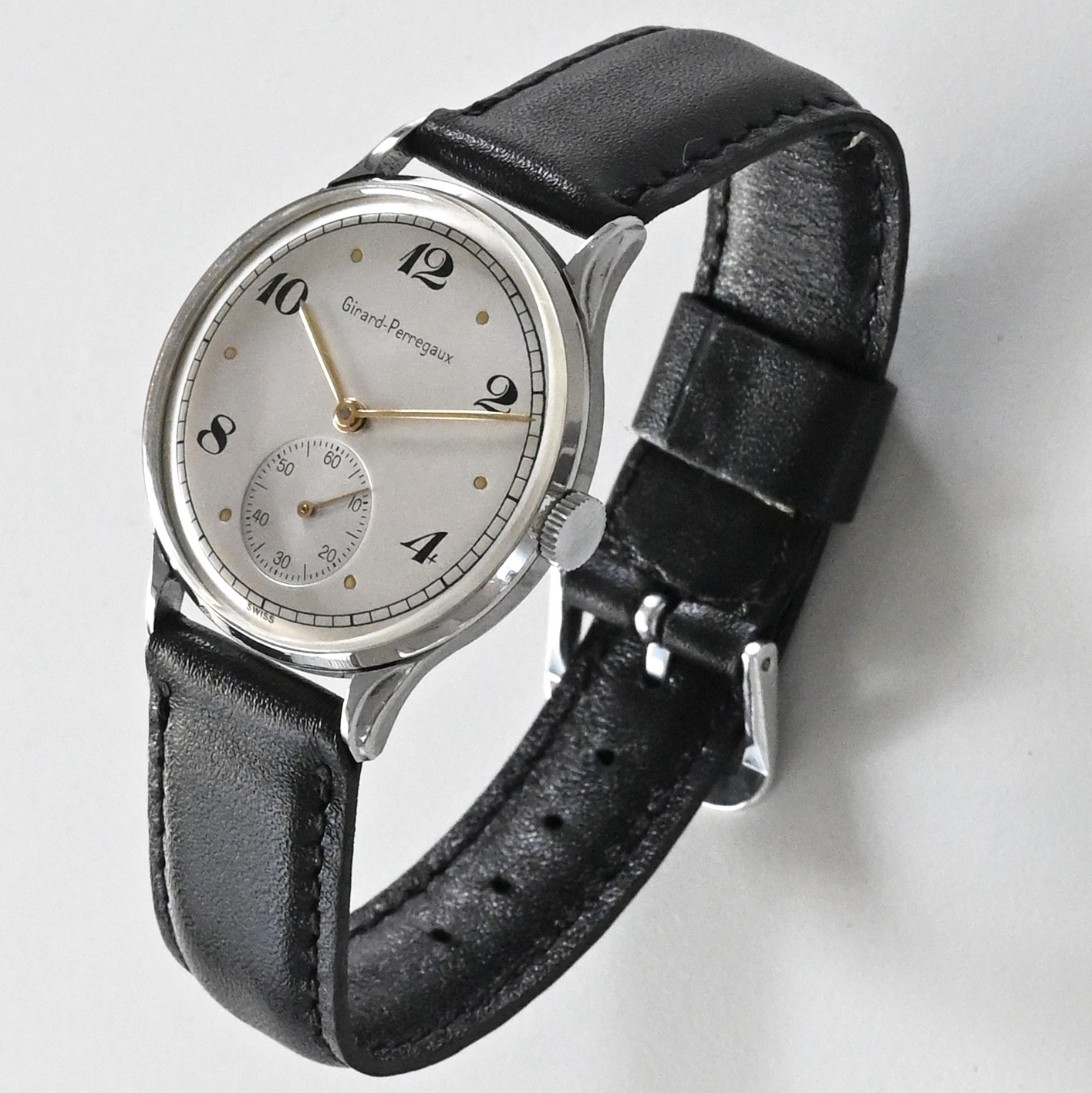 AUTHENTIC GIRARD PERREGAUX MANUAL WIND SERVICED & WORKING CLASSIC DRESS WATCH