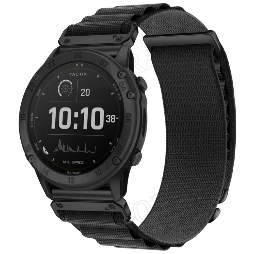 QuickFit Nylon Band Strap For Garmin Fenix E 8 Pro 7 7S 7X 6 6S 6X 5 5X 3HR Epix