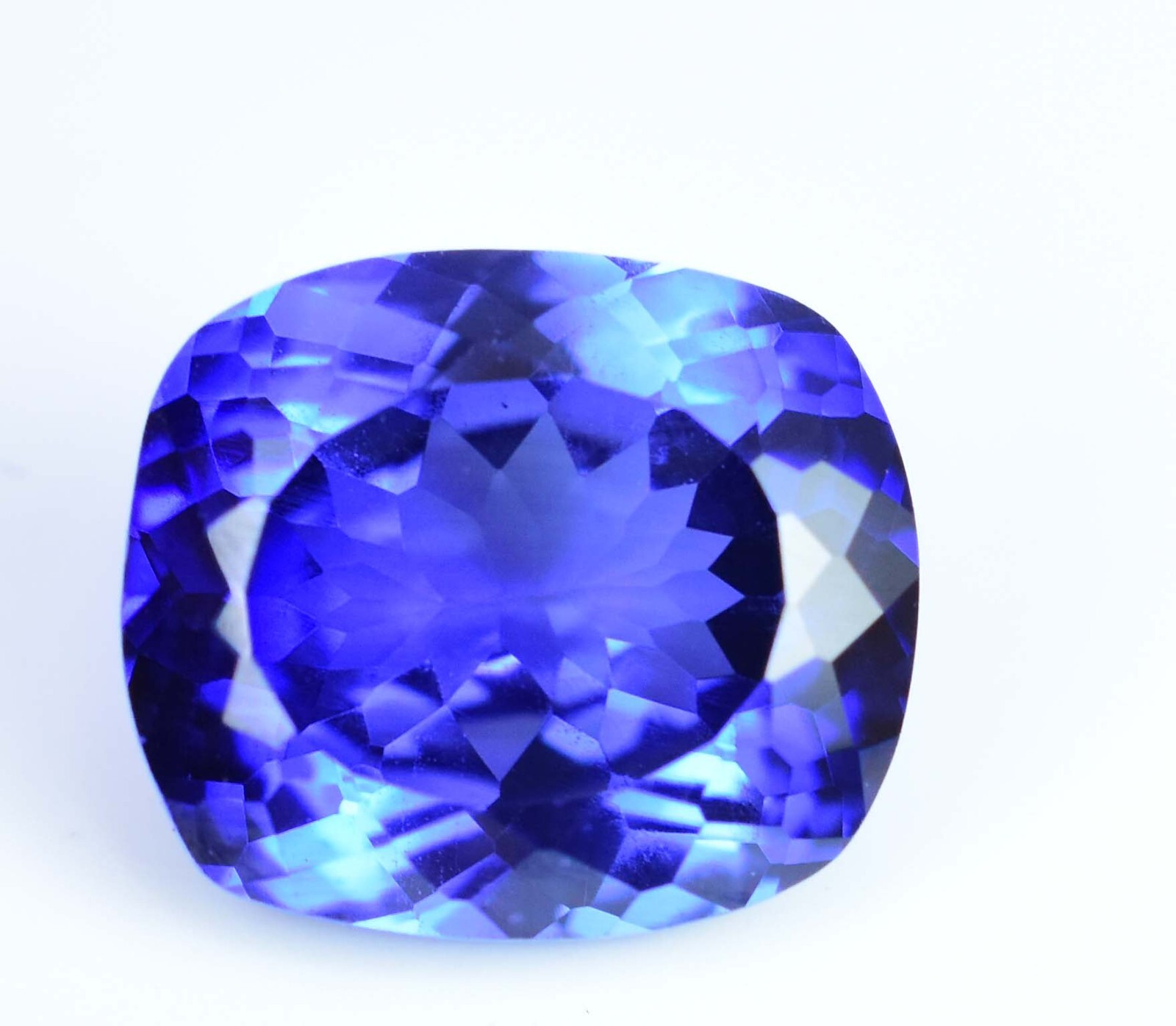 9.00 Ct Natural Blue Ceylon Sapphire AGL Certified Cushion Cut Flawless Gemstone