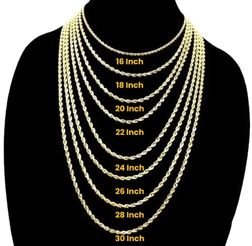 10K Yellow Gold SOLID Figaro Pave Necklace Bracelet Chain Real DC 2mm-11mm 7-30″