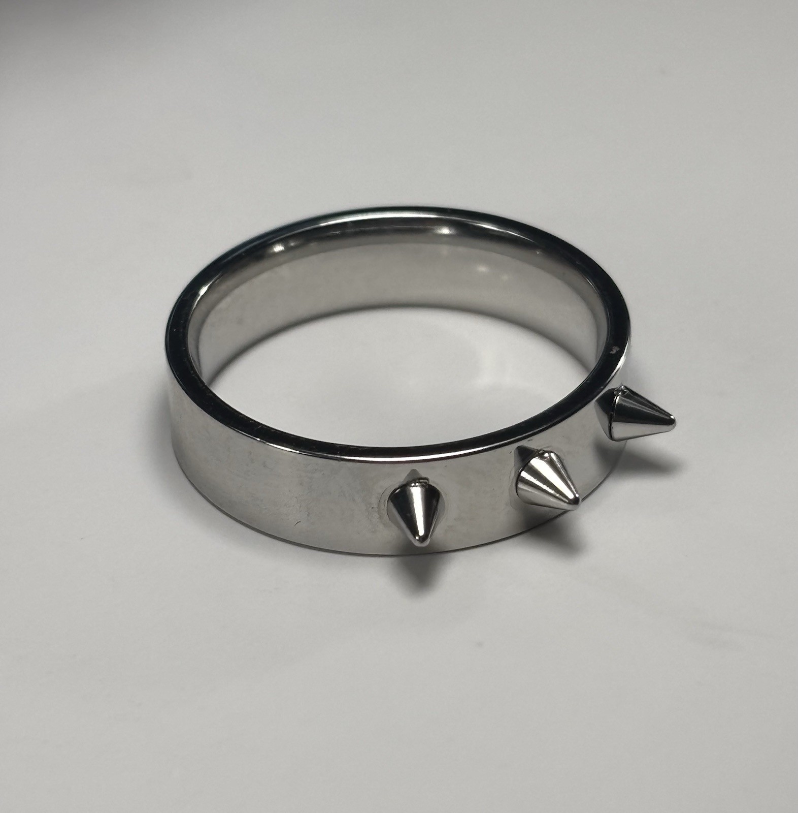 NWOT Besteel Men Ring Lot 6pc Size 11 Stainless Steel Band Spike, Dragon, Rune