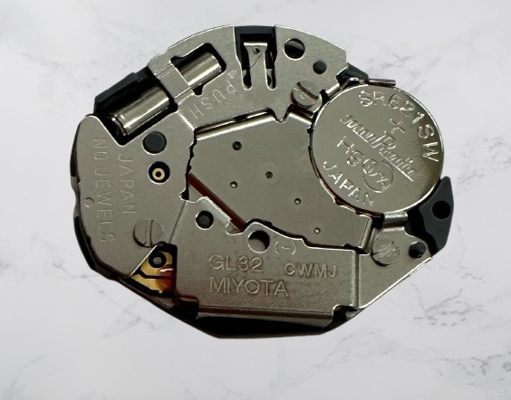 Miyota GL32/GL30 Quartz Watch Movement – 2-Hand Replacement for GL20