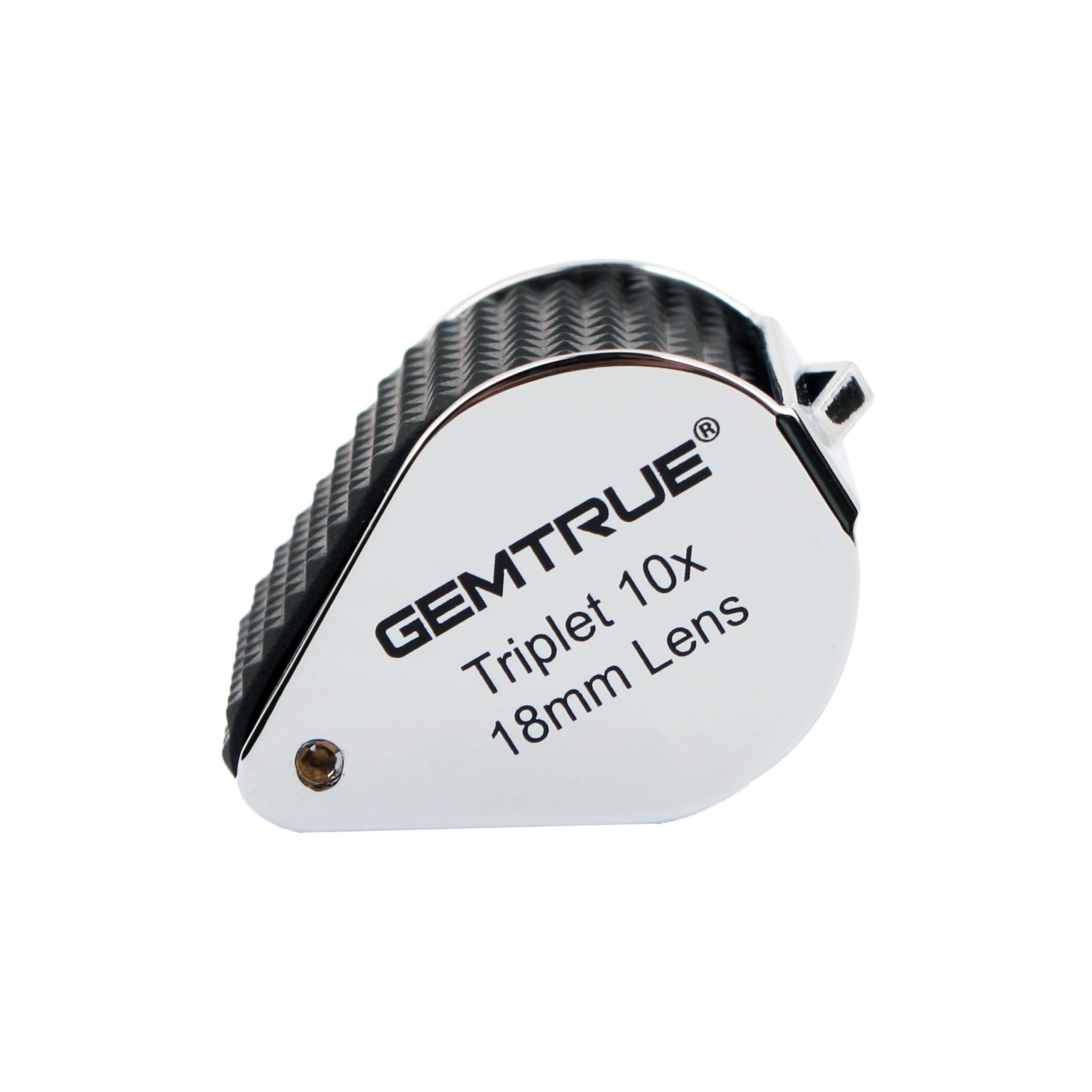 GemTrue 10x Triplet Diamond Loupe 18mm Rubber Grip DK98003 (3pcs a pack)