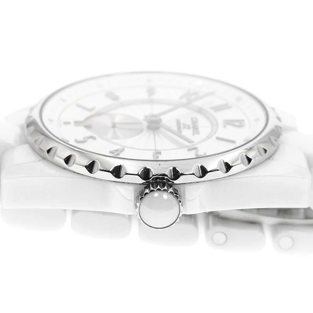 CHANEL J12 H3837 White Ceramic white Dial Automatic Boy’s Watch_962952