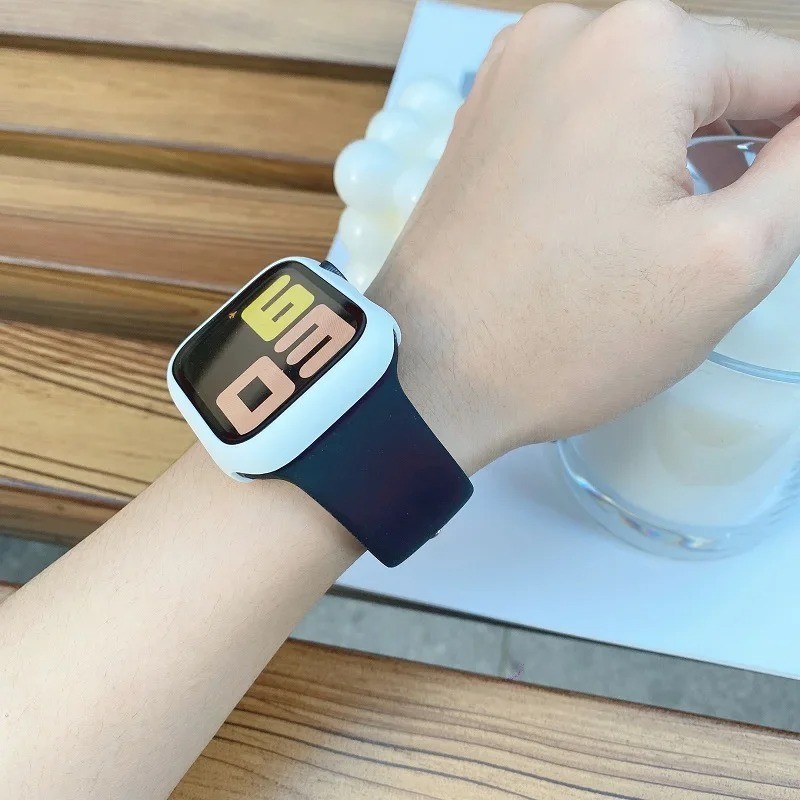 Silicone Sport Band for Smart Watch 38mm 40mm 41mm 44mm 45mm