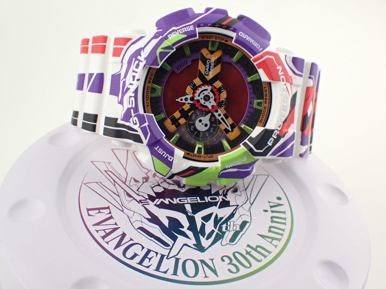 Casio G SHOCK 110 Series Evangelion Collaboration Digital Analog GA 110EVA30 7AJ