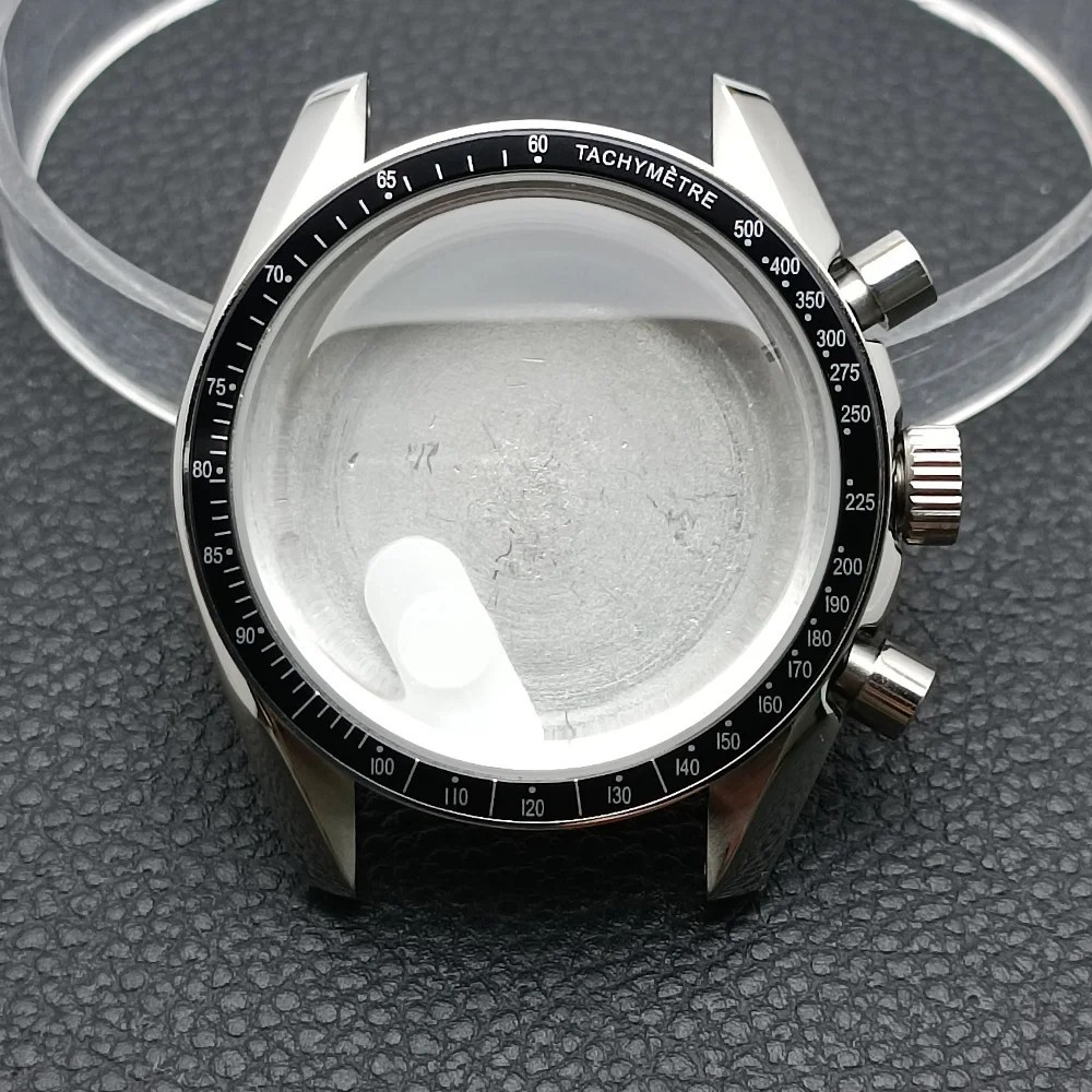 38.5mm Watch Bezel Insert Flat Aluminum VK63 Case Replacement Parts Accessories