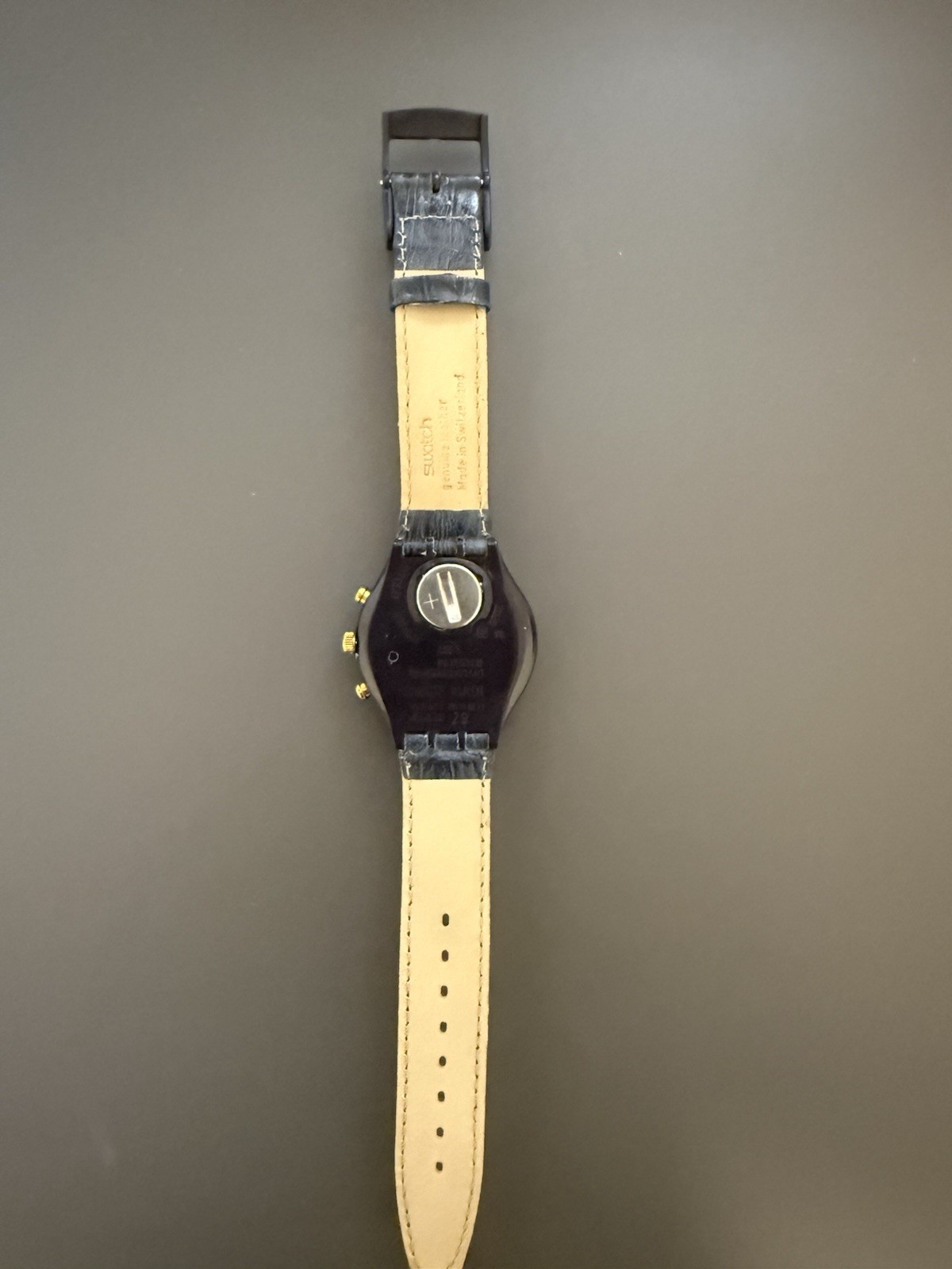 NOS Vintage Swatch “Timeless Zone” Chronograph Ref. SCN104 Unisex Wristwatch