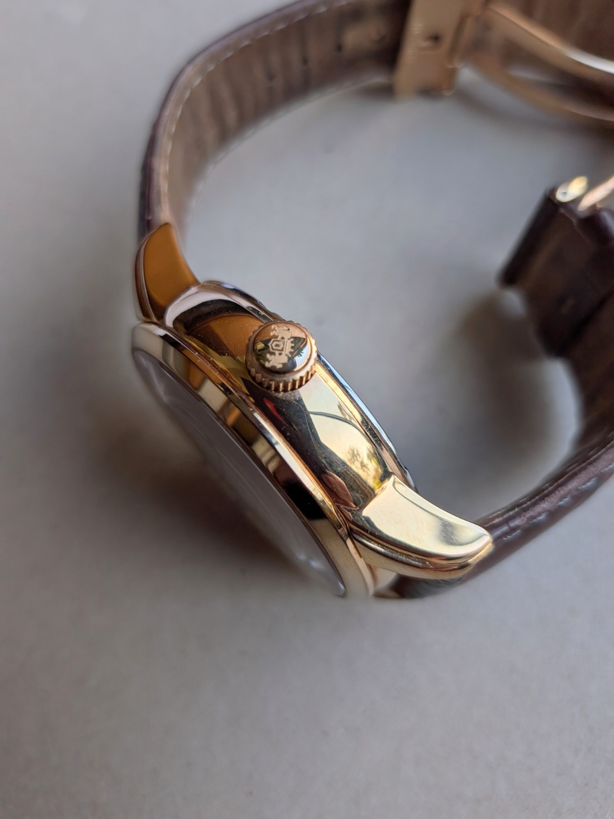 Orient Sun & Moon Automatic Men’s Watch – Rose Gold, Version 2