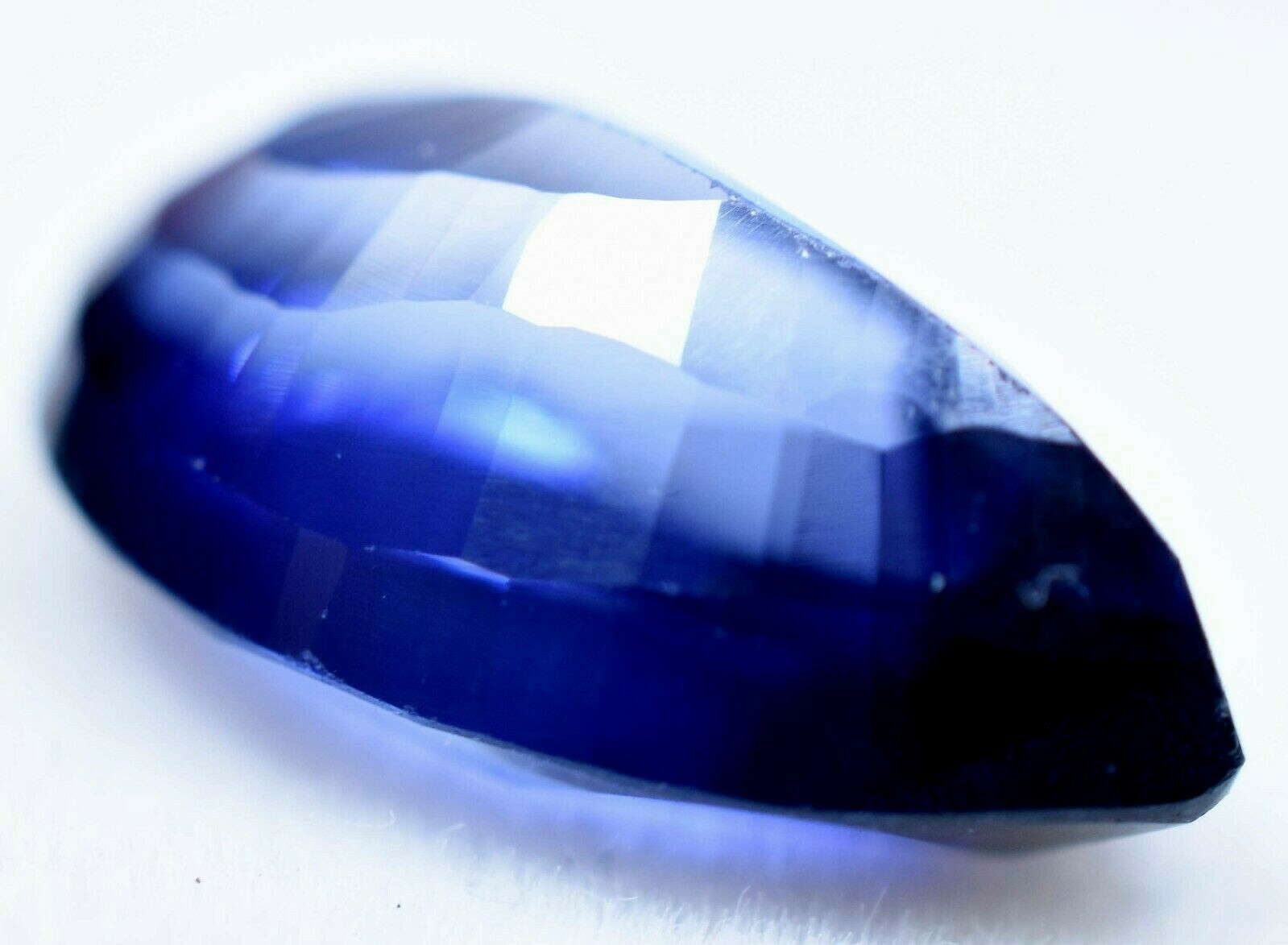 4.75 CT Natural california Benitoite GGL Certified Top Quality Pear Cut Gemstone