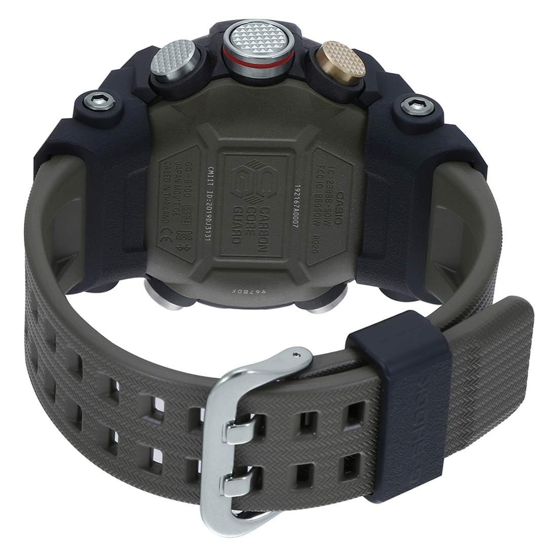 Casio G-Shock Bluetooth Carbon Core Guard Structure GG-B100-1A3 Green Military