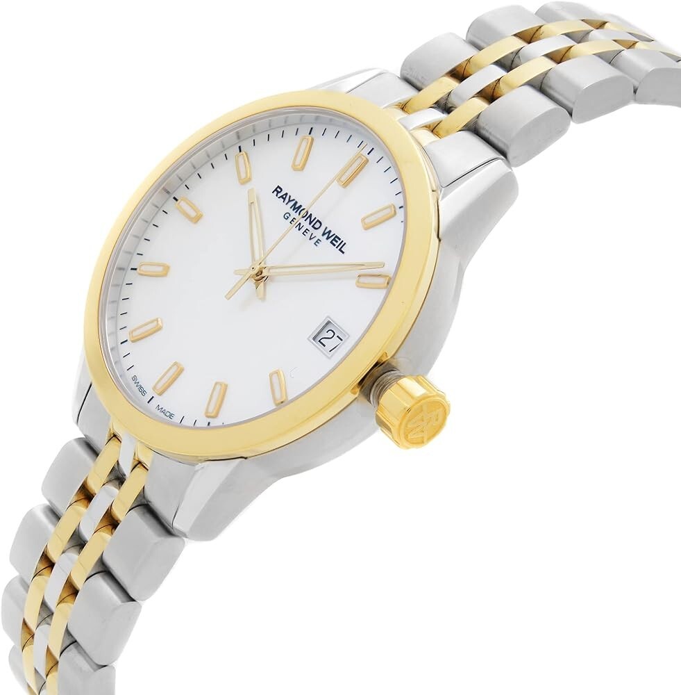 Raymond Weil Freelancer MOP Dial Women’s Watch 5634-STP-97021 ($1375 MSRP)