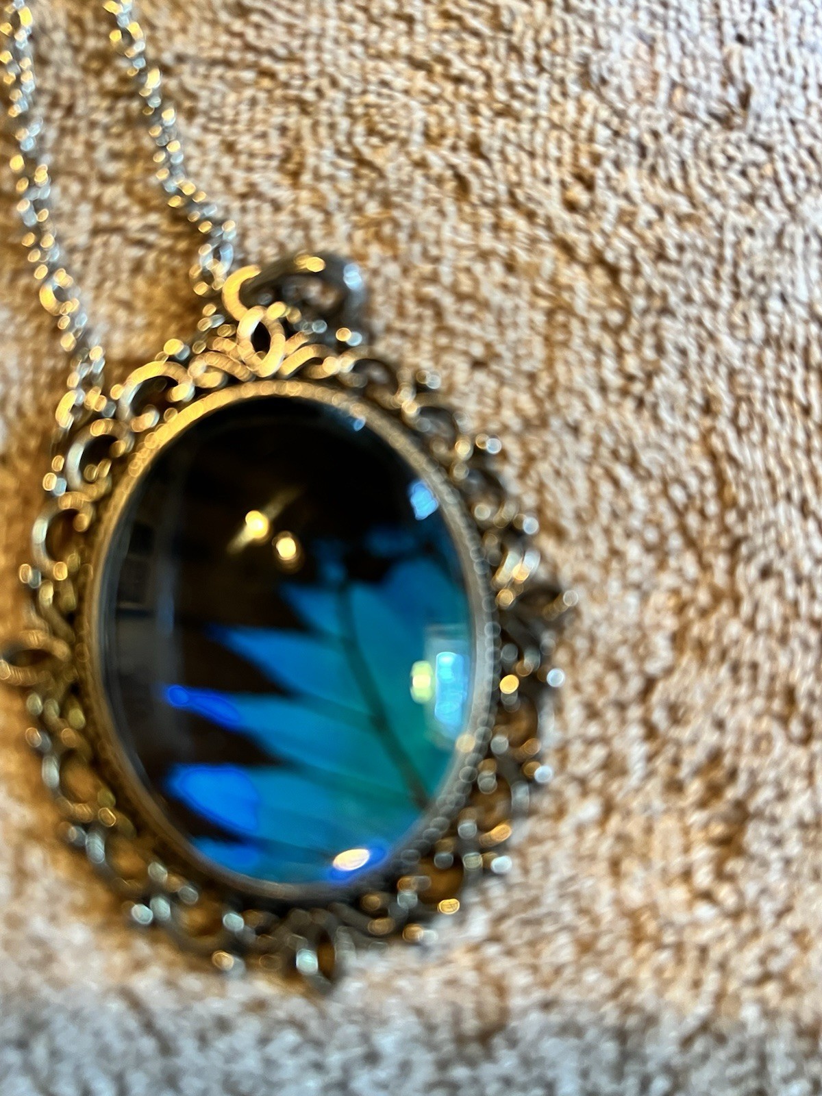 Chrysalis Butterfly Necklace