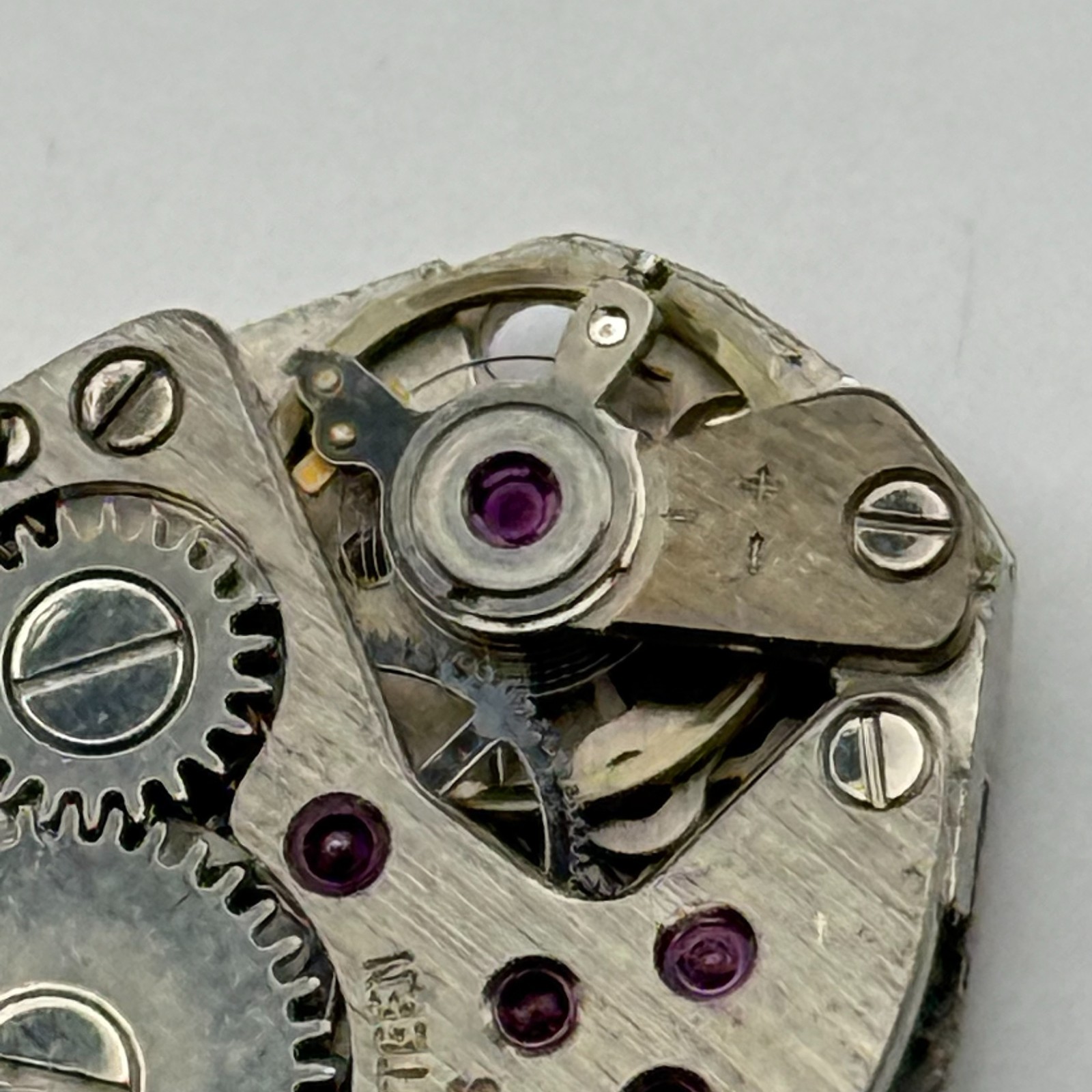 FHF 69-21 Watch Movement Regency Swiss 17 Jewels Manual Wind Parts Repair 15.3mm