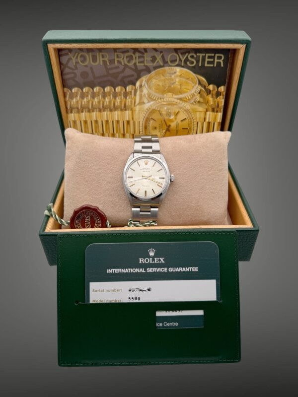 Rolex Air King Precision ref. 5500 34mm service 2021