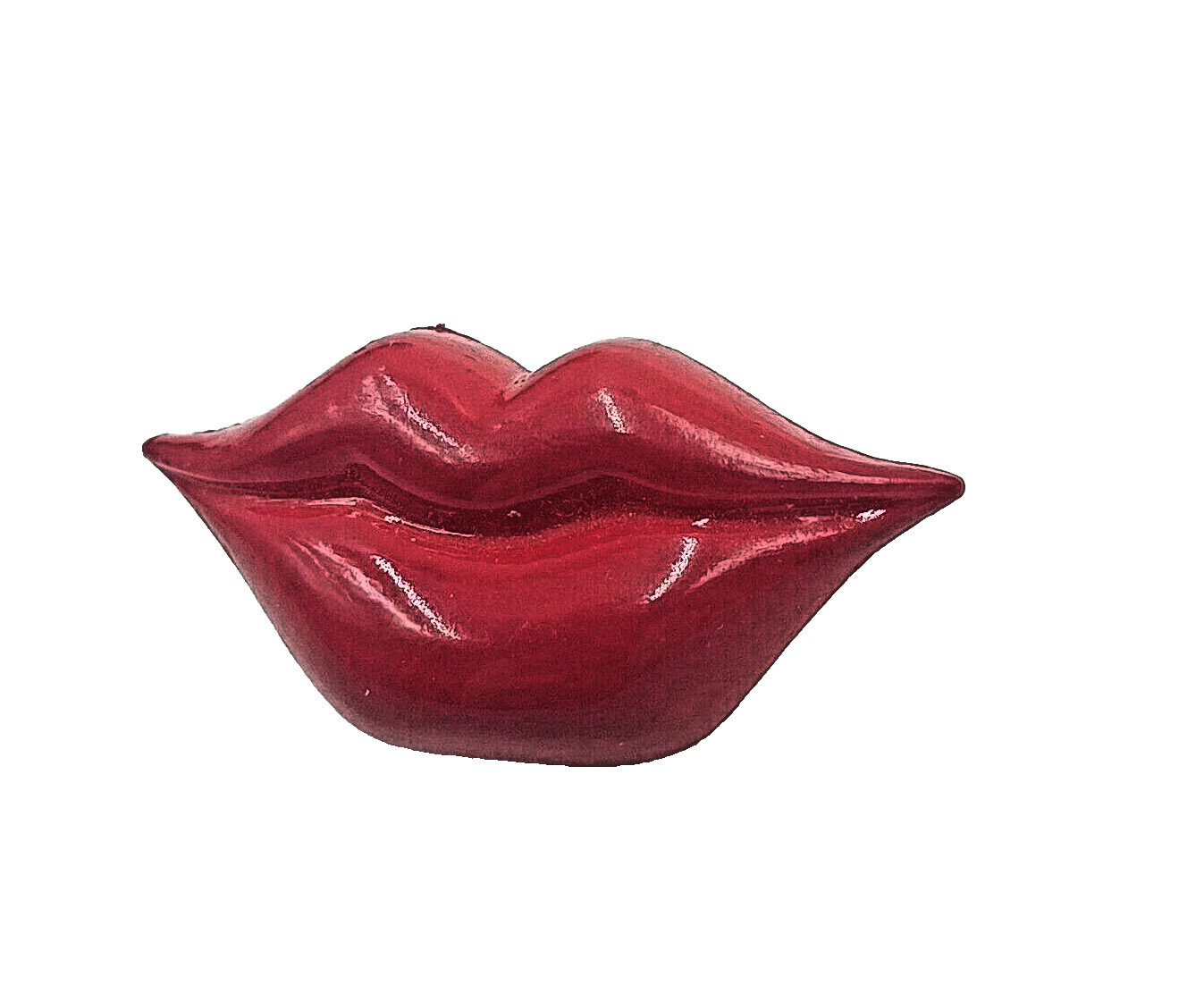 Amscan Sexy Set Of Red Lips Brooch Pin Valentine’s Day Love Vintage Hong Kong