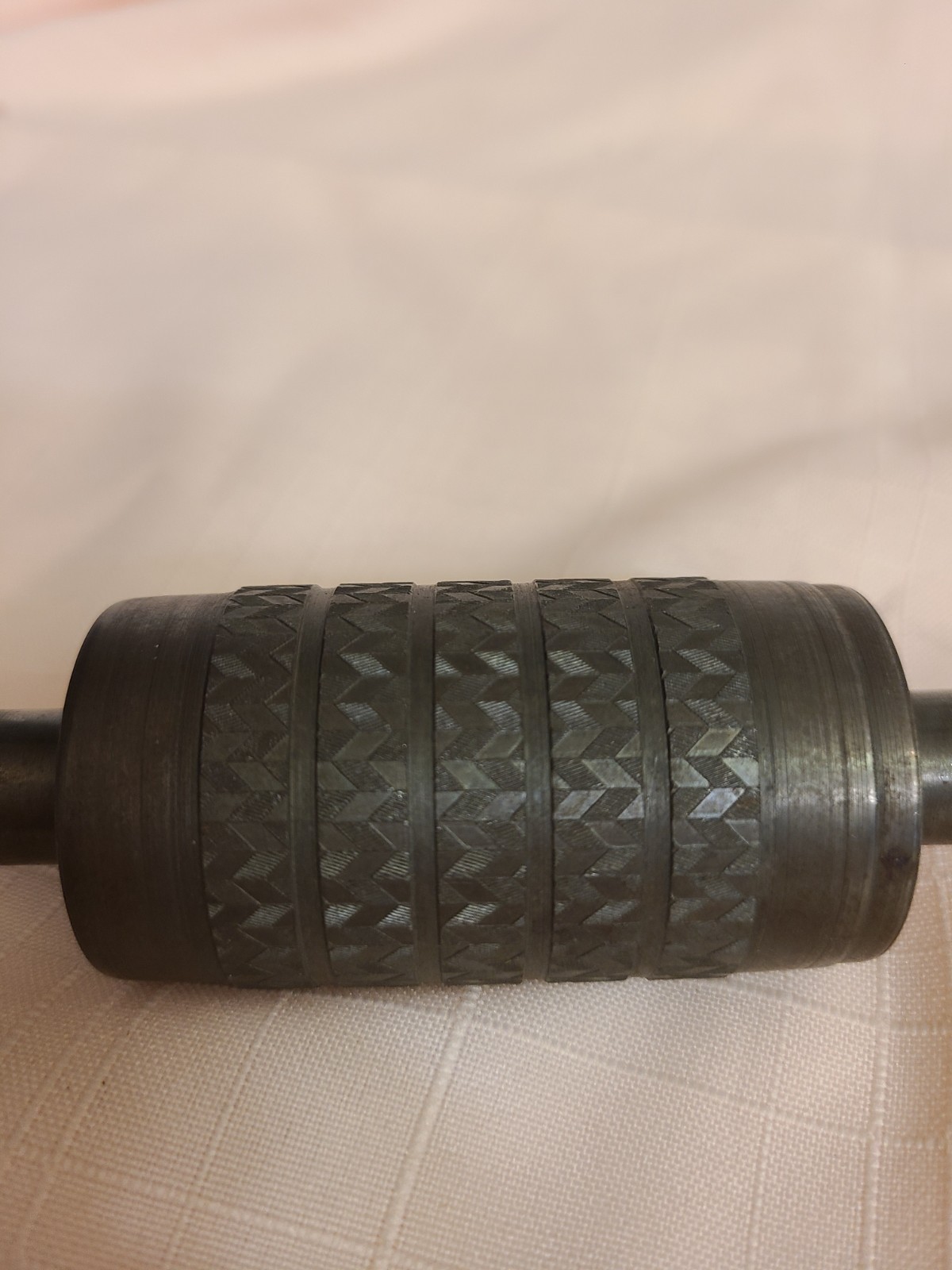 Vintage Brass Rolling Mill Pattern