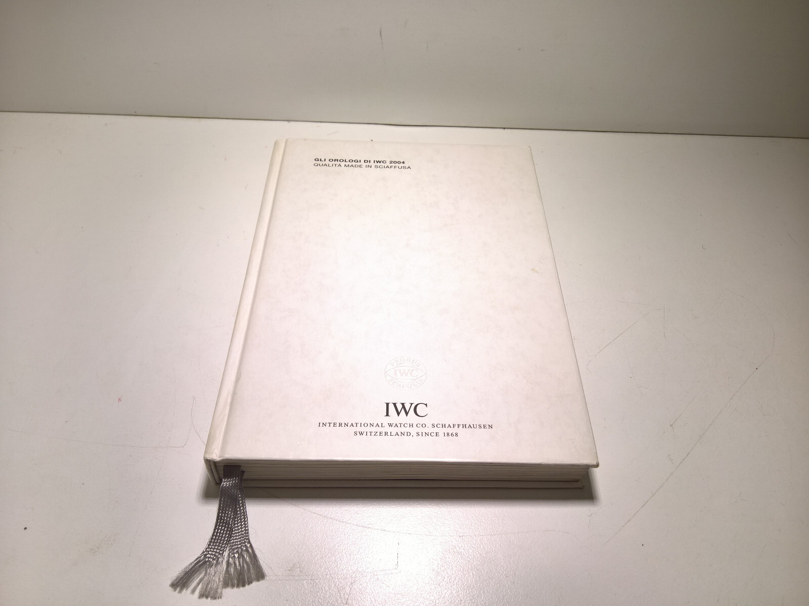 ULTRA RARE IWC BOOKLET 2004 ITA “GLI OROLOGI DI IWC 2004”