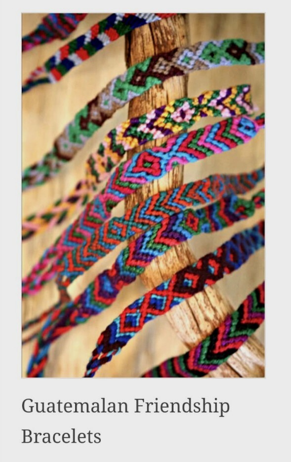 Handmade Guatemalan Artisan Friendship Bracelets Anklet Lot 120 (10 Designs/Lot)