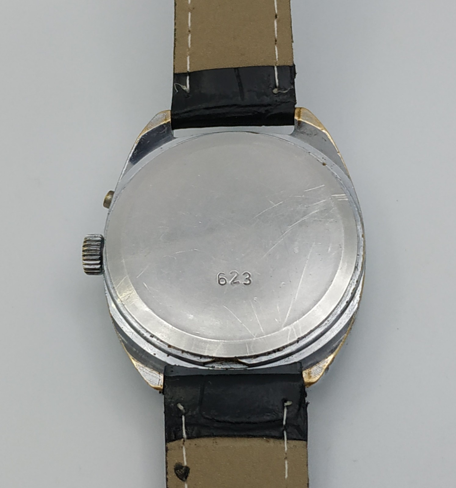 Dress Men’s Watch SLAVA Vintage USSR Mechanical SERVICED Retro Soviet Russia