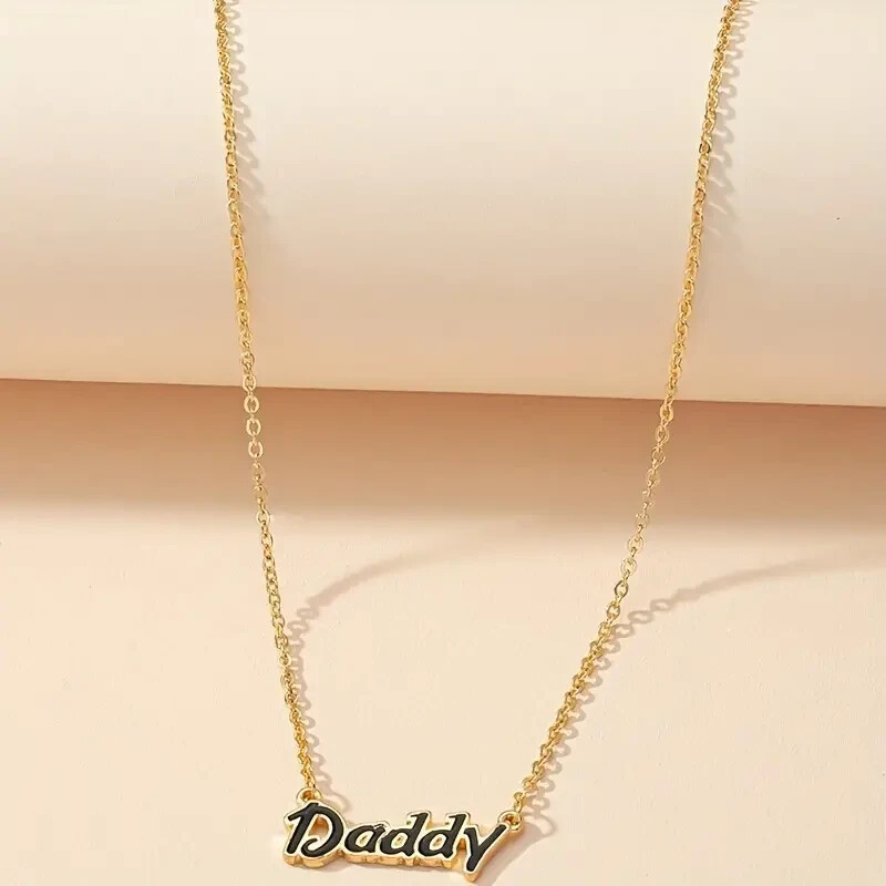 Daddy Pendant Necklace